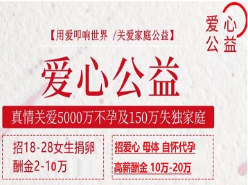 淮安市捐卵助孕生子 爱心志愿者招募